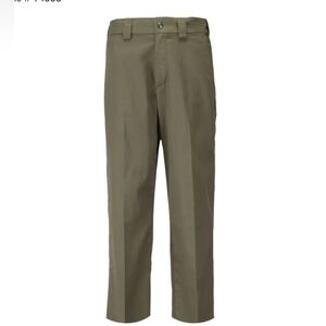 Mens 5.11 Tactical Twill PDU Class A Pants Green